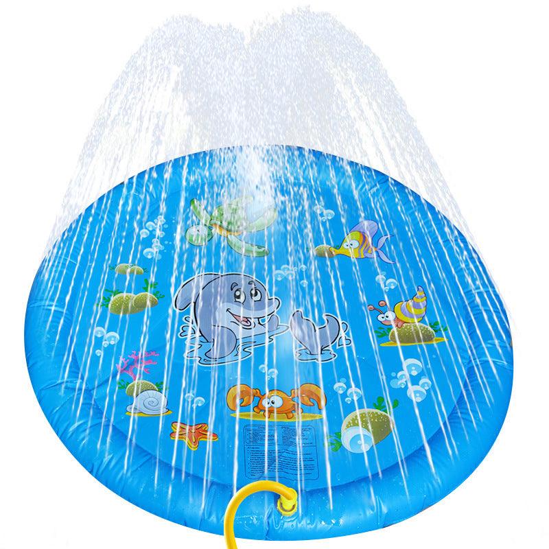 Non-Slip Splash Pad For Kids And Pet Dog - Miami beauty1