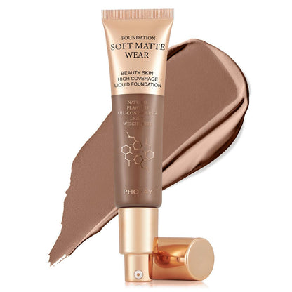 PHOFAY Full Coverage Foundation - Miami beauty1