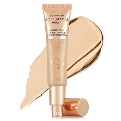 PHOFAY Full Coverage Foundation - Miami beauty1