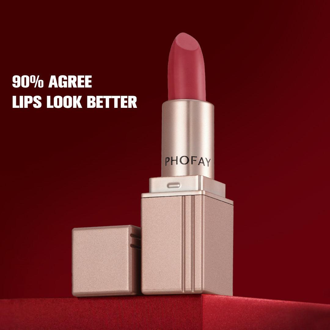 PHOFAY Matte Lipstick - Miami beauty1