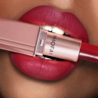 PHOFAY Matte Lipstick - Miami beauty1