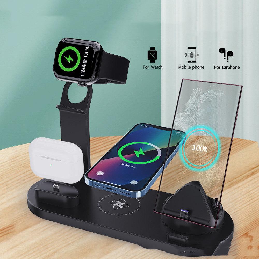 Plastic 3 In 1 Wireless Charger Stand Fast - Miami beauty1