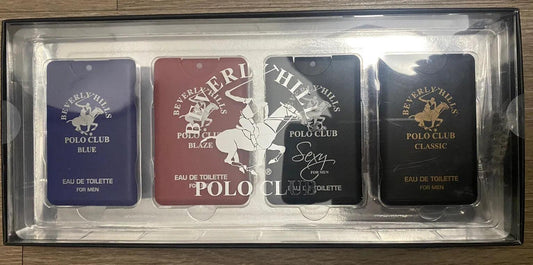 👍Pocket Collection by Beverly Hills Polo Club, 4-Pcs Set for Men- 4 x 20 mL ✅ - Miami beauty1