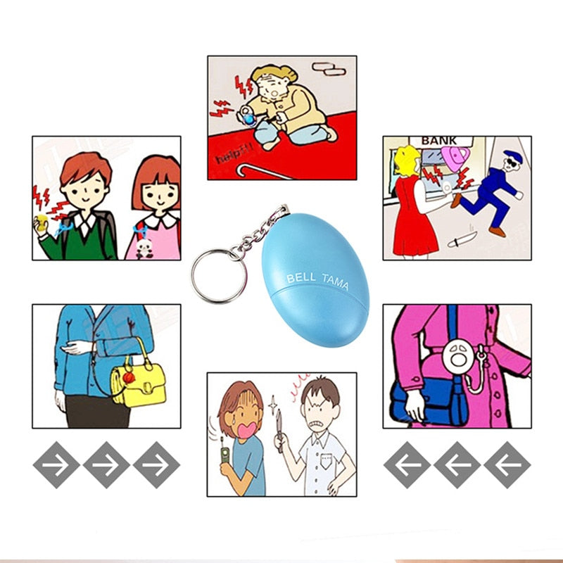 Wearable Personal Safety Alarm Egg