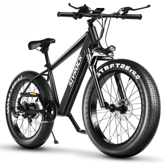 Professional Electric Bike For Adults, 26 X 4.0 Inches Fat Tire Electric Mountain Bicycle, 1000W Motor 48V 15Ah Ebike For Trail Riding, Excursion And Commute, UL And GCC Certified - Miami beauty1