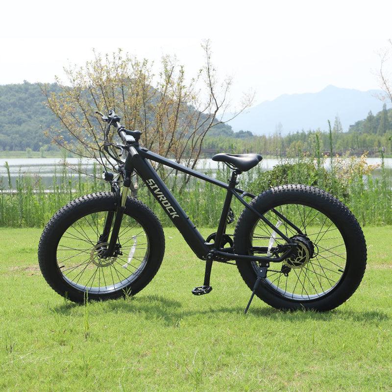 Professional Electric Bike For Adults, 26 X 4.0 Inches Fat Tire Electric Mountain Bicycle, 1000W Motor 48V 15Ah Ebike For Trail Riding, Excursion And Commute, UL And GCC Certified - Miami beauty1