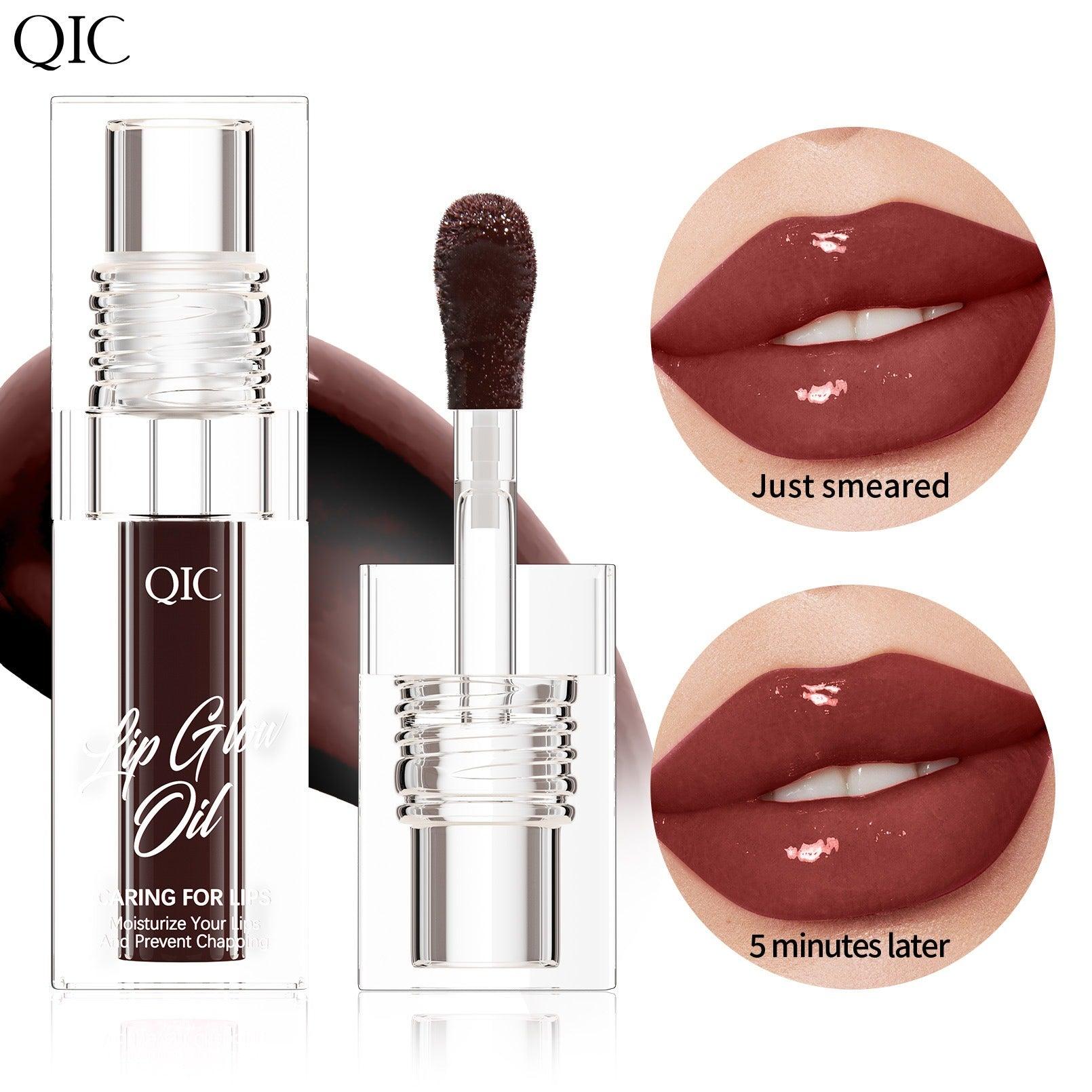 QIC color-changing lip gloss oil - Miami beauty1