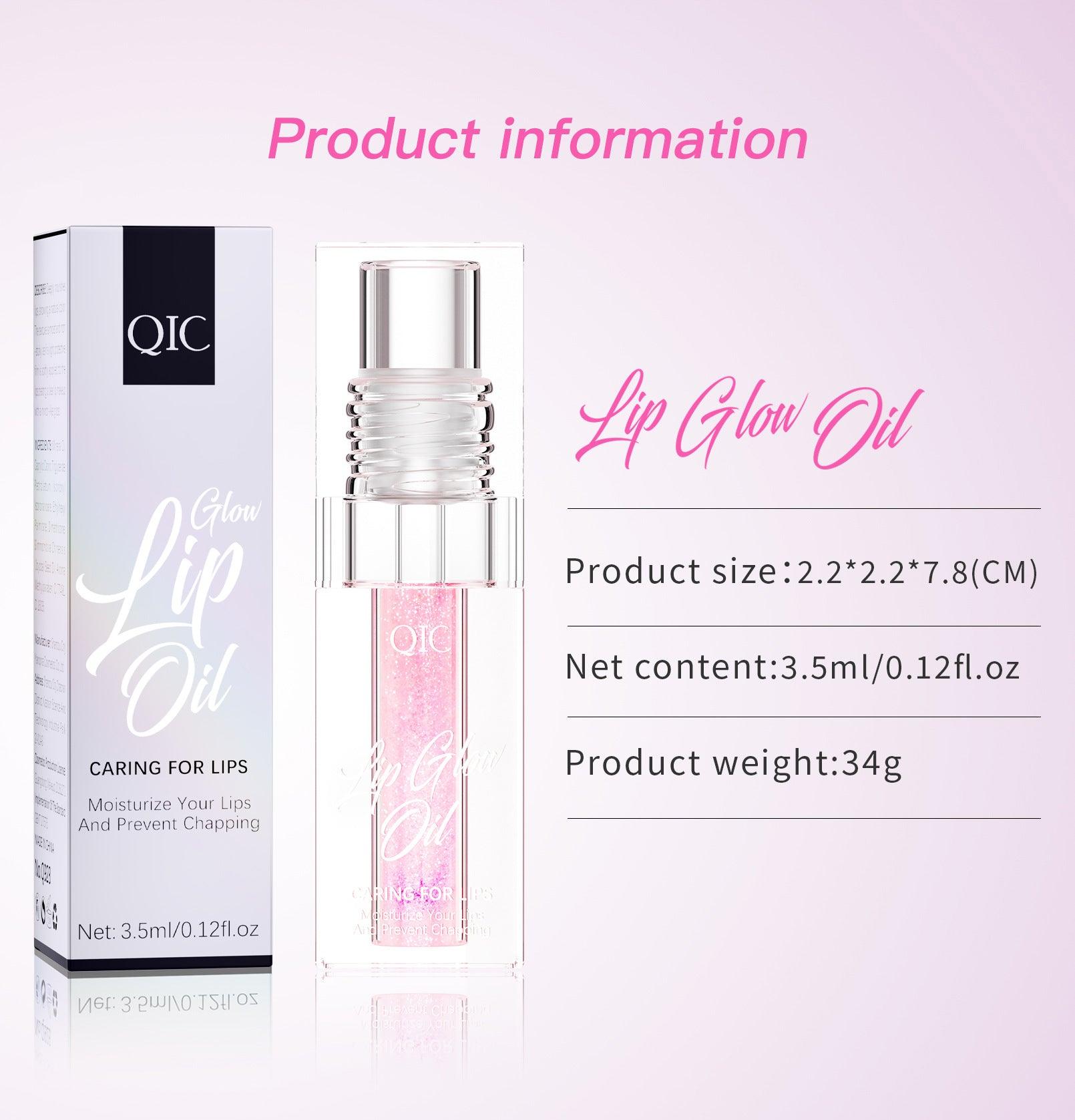 QIC color-changing lip gloss oil - Miami beauty1