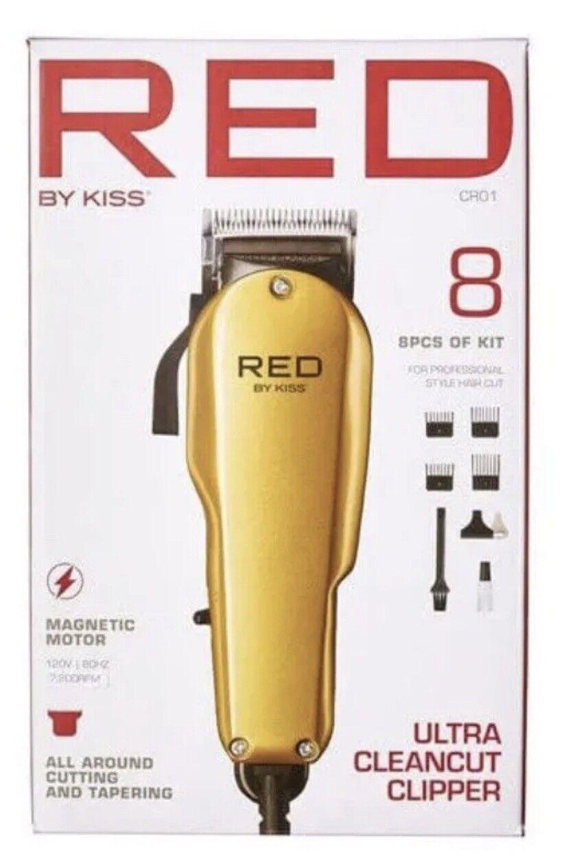 RED BY KISS | Ultra Clean Cut Clipper 8 PCS OF KIT BRAND NEW - Miami beauty1