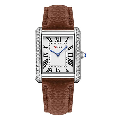 Retro Diamond Inlaid High-end Women's Quartz Watch for Couples - Miami beauty1