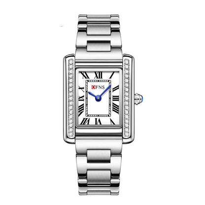 Retro Diamond Inlaid High-end Women's Quartz Watch for Couples - Miami beauty1