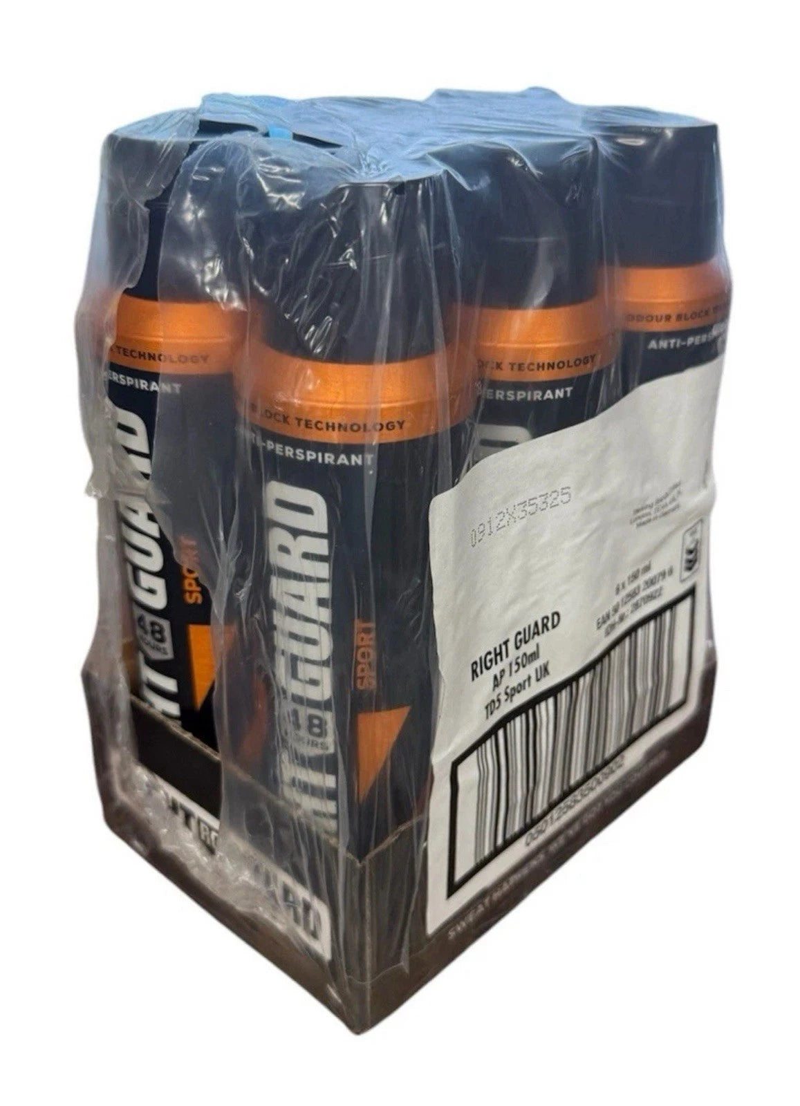 Right Guard Sport Deodorant 48H Anti-Perspirant Spray 6Pack 150M✅