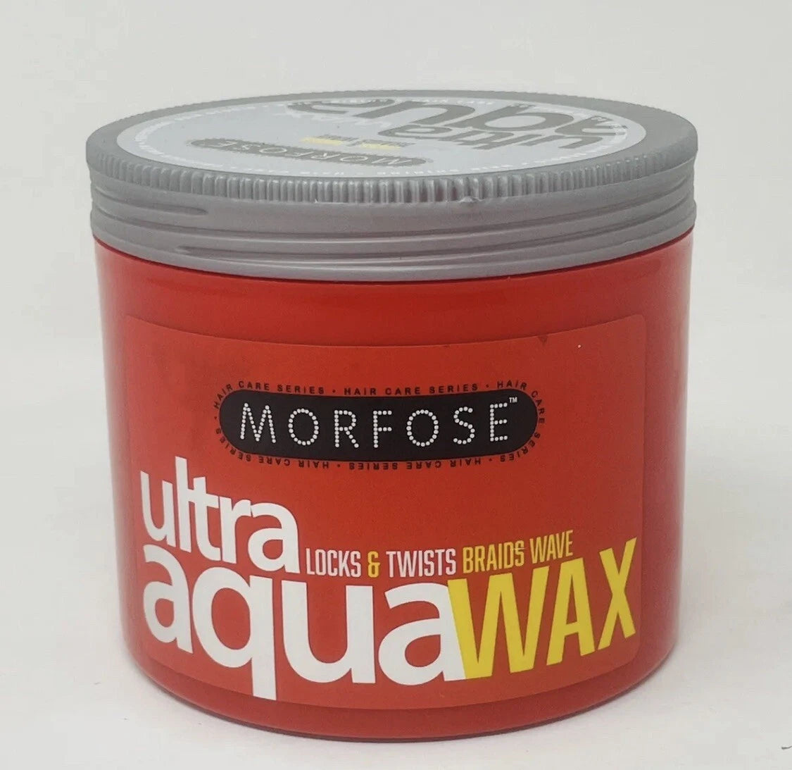 Morfose Ultra Aqua Hair Wax Locks & Twists Braids Wave 16,9 Oz (Red)
