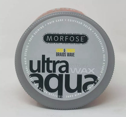 Morfose Ultra Aqua Hair Wax Locks & Twists Braids Wave 16,9 Oz (Red)