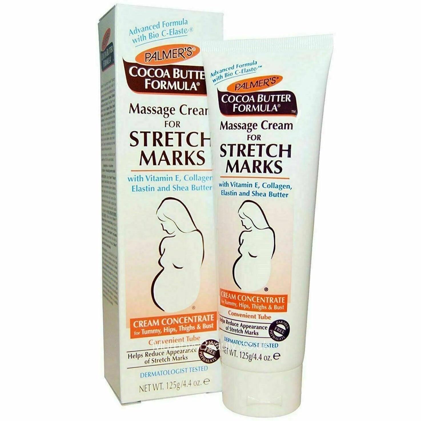 PALMER'S Stretch Marks Cocoa Butter Formula Daily Árgan Oil Almond Oil Collagen - Miami beauty1