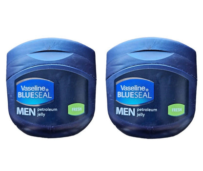 Share Vaseline Blue Seal Men Fresh Petroleum Jelly 2 Jar Each 250ml ✅