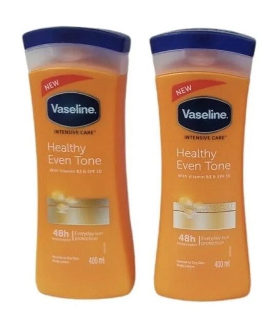 2-Vaseline Intensive Care Healthy Even Tone Viramin B3 SPF10 Body Lotion 400ml
