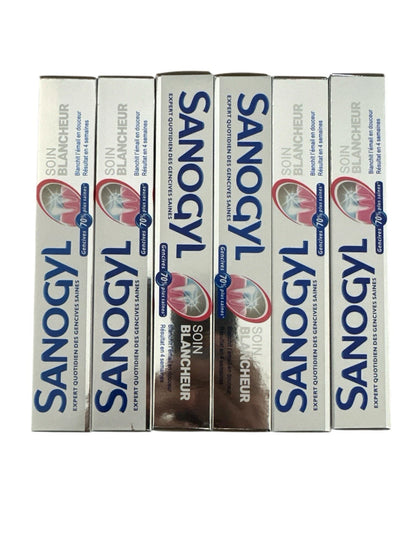 Sanogyl SOIN BLANCHEUR  ( 6 PACKS ) 75ml Each