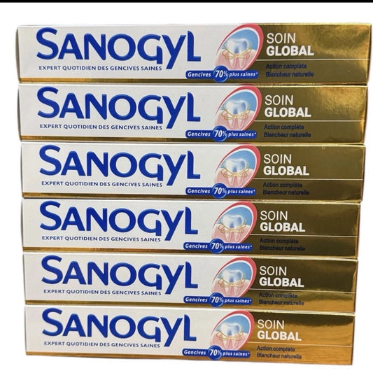Sanogyl SOIN GLOBAL ( 6 PACKS ) 75ml Each