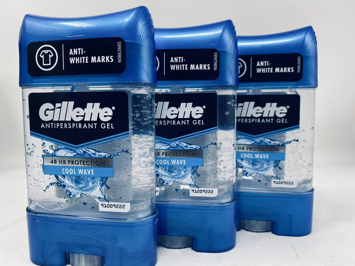 🌊Gillette Antiperspirant Deodorant for Men, Cool Wave w/ 3 Pack✅ - Miami beauty1