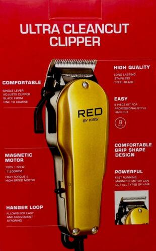 RED BY KISS | Ultra Clean Cut Clipper 8 PCS OF KIT BRAND NEW - Miami beauty1