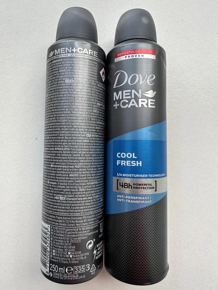 250 ML Dove Men + Care Dry Spray Anti-Perspirant Deodorant Spray Cool Fresh 2 🌊 - Miami beauty1