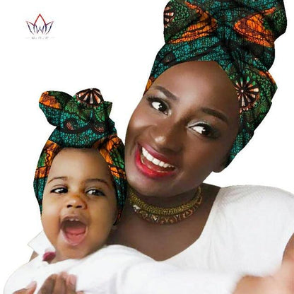 Scarf For African Woman And Children - Miami beauty1