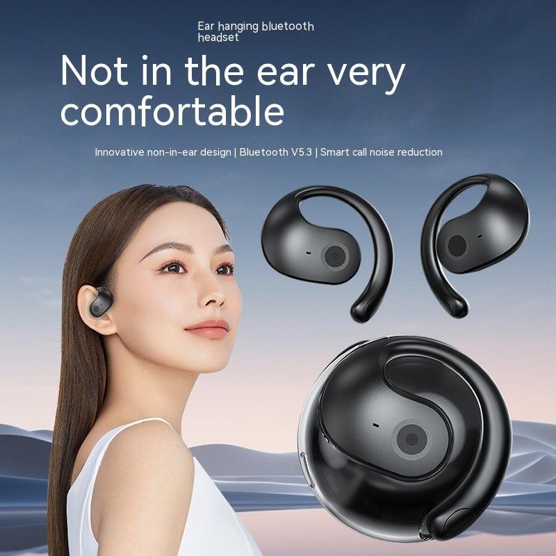 Small Coconut Ball Bluetooth Headset Non-in-ear Sports Headset - Miami beauty1