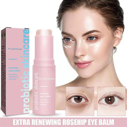 Women Extra Renewing Rosehip Eye Balm For Face Lifting Moisturizing Balm Stick Deep Hydration Moisturizer Eye Care - Miami beauty1