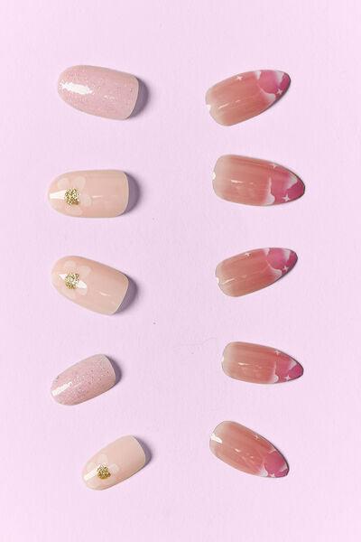 SO PINK BEAUTY Press On Nails 2 Packs - Miami beauty1