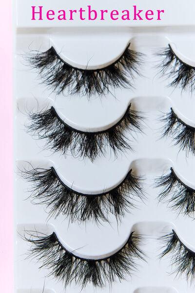 SO PINK BEAUTY Mink Eyelashes 5 Pairs - Miami beauty1