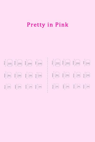 SO PINK BEAUTY Press On Nails 2 Packs - Miami beauty1