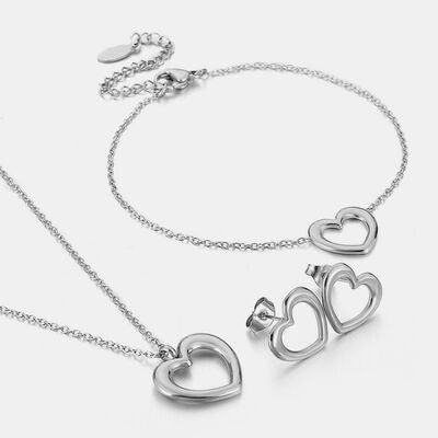 Heart Pendant Necklace - Miami beauty1