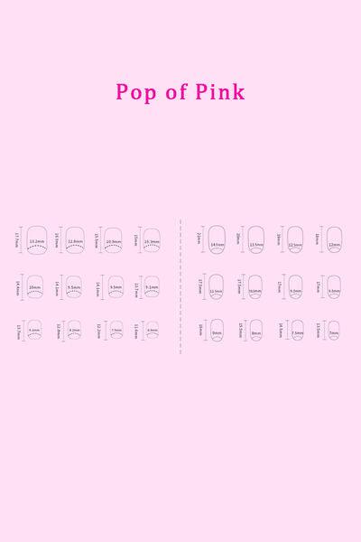 SO PINK BEAUTY Press On Nails 2 Packs - Miami beauty1