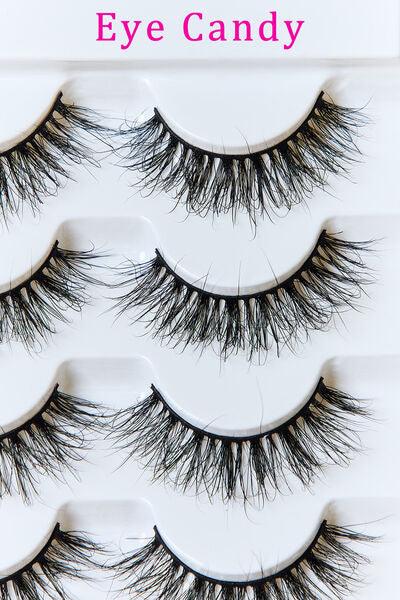 SO PINK BEAUTY Mink Eyelashes 5 Pairs - Miami beauty1