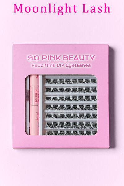 SO PINK BEAUTY Faux Mink Eyelashes Cluster Multipack - Miami beauty1