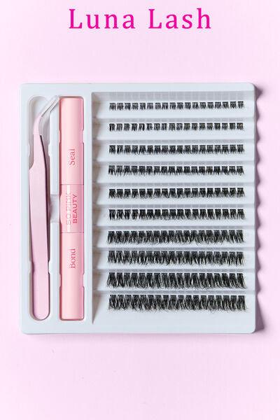 SO PINK BEAUTY Faux Mink Eyelashes Cluster Multipack - Miami beauty1