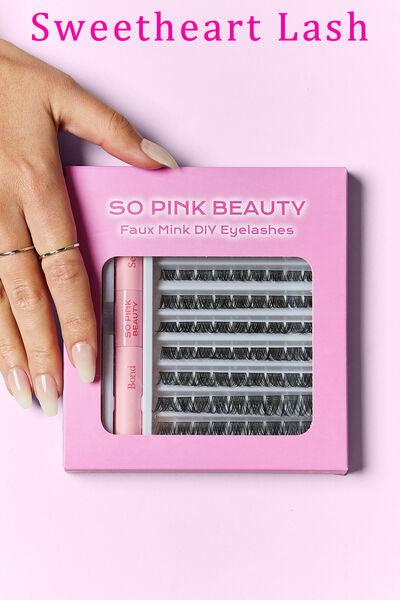 SO PINK BEAUTY Faux Mink Eyelashes Cluster Multipack - Miami beauty1