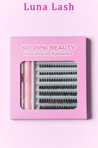 SO PINK BEAUTY Faux Mink Eyelashes Cluster Multipack - Miami beauty1