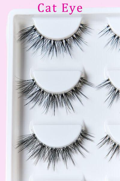 SO PINK BEAUTY Faux Mink Eyelashes 5 Pairs - Miami beauty1