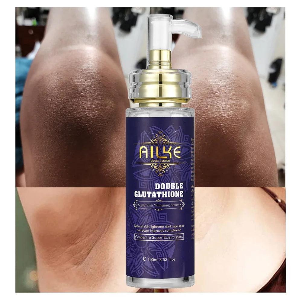 AILKE Super Vitamin C Skin Shitening Serum Lightener Dark Age Spot Corrector Face & Body Whitening Serum - Miami beauty1