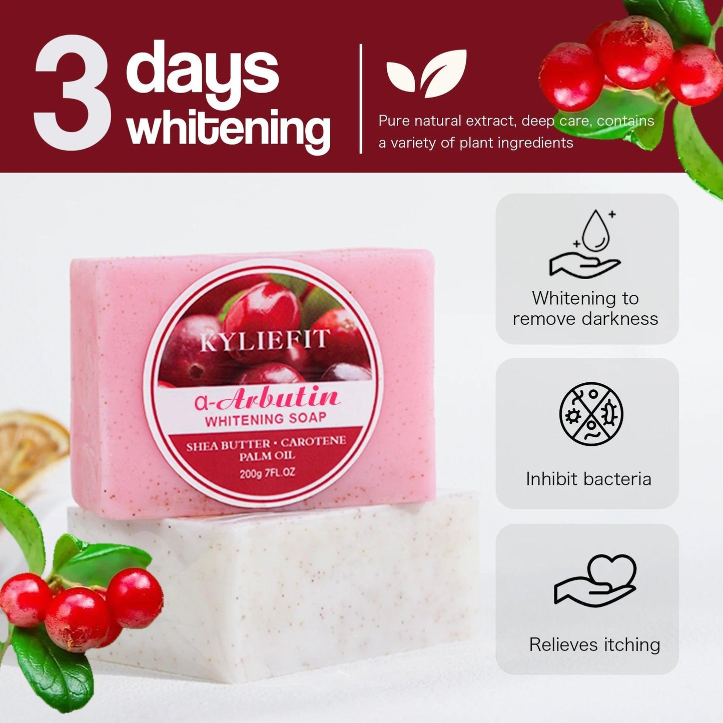 Rebrand Arbutin whitening with glutathioe and Nourishing Face Bleaching Soap In Saudi Arabia - Miami beauty1