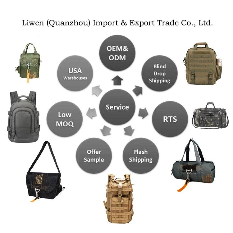 Fashion Large Capacity Waterproof Outdoor Hiking Camping Sports Rucksack School Bag Tactical Backpack - Miami beauty1