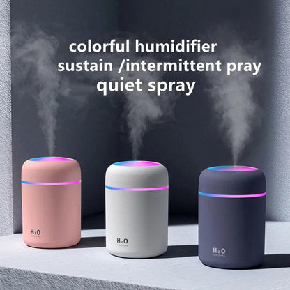 USB H2O air humidifier Mini Ultrasonic Atomizer USB Room Car Humidifiers aroma Air humidifier - Miami beauty1