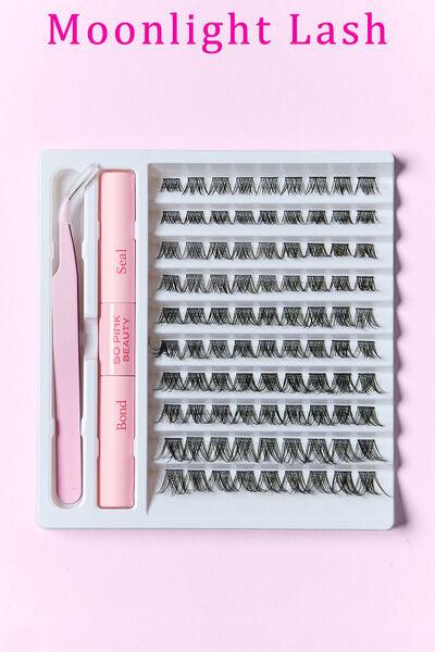 SO PINK BEAUTY Faux Mink Eyelashes Cluster Multipack - Miami beauty1