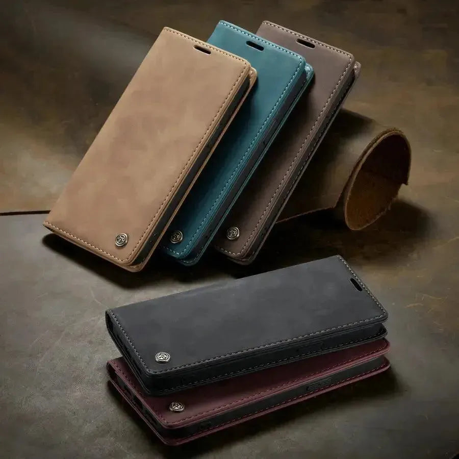 CaseMe Retro Phone Case for iPhone 15 14 13 12 11 8 7 Plus X XR SE2 SE Wallet Flip Case CellPhone Accessories for iPhone 15 Case - Miami beauty1