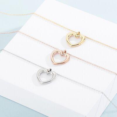 Heart Pendant Necklace - Miami beauty1