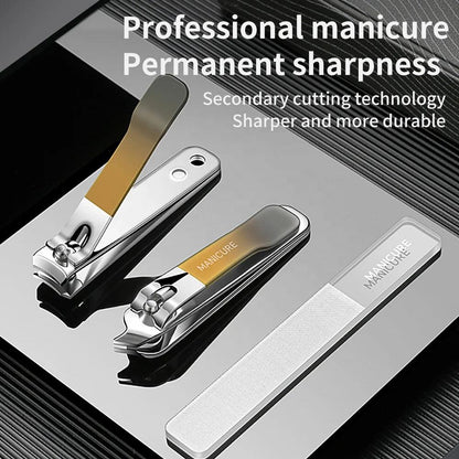 Man Grooming Kits Trending products 2024 new arrivals beauty Manicure Set With Leather Case Box - Miami beauty1