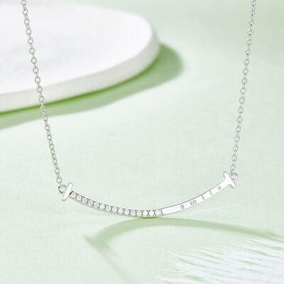 Moissanite 925 Sterling Silver Necklace - Miami beauty1