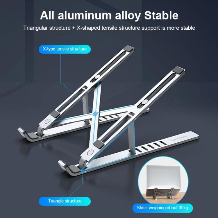 New Arrival SD-001 Aluminum Alloy Notebook Can Be Raised And Lowered Heat Dissipation Holder - Miami beauty1